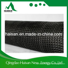 Low Price Factory Direct Sale 100-100kn/M Warp Knitted Polyester Geogrid for Lawn Pavers